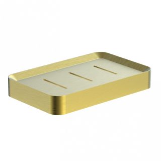 Мыльница с держателем Wonzon & Woghand Lotte WW-8324-BG брашированное золото